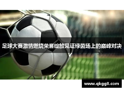 足球大赛激情燃烧荣誉绽放见证绿茵场上的巅峰对决